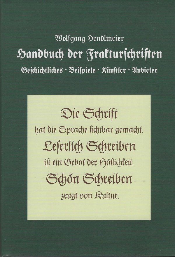 Handbuch der Frakturschriften